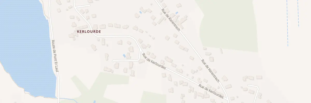 Plan du 40 Rue de Kerlourdes à Belz