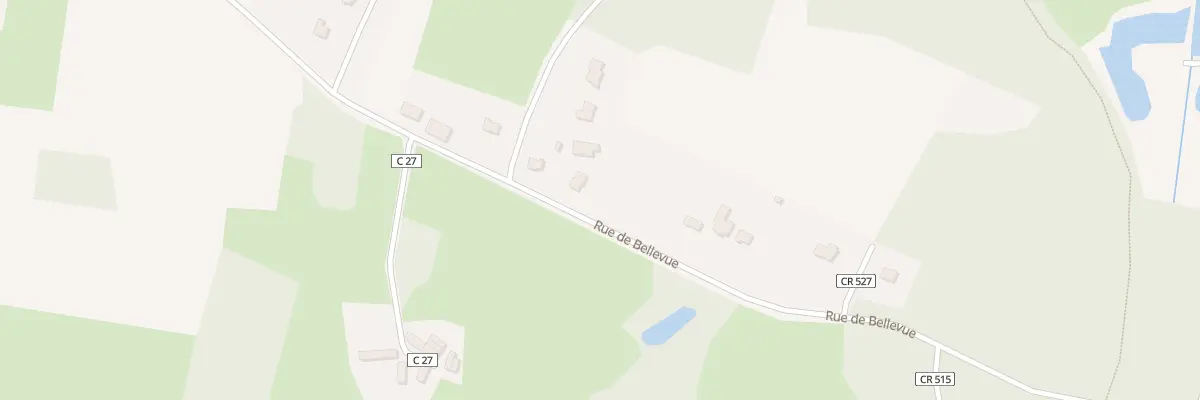Plan de Ker Thomas à Sainte-Hélène