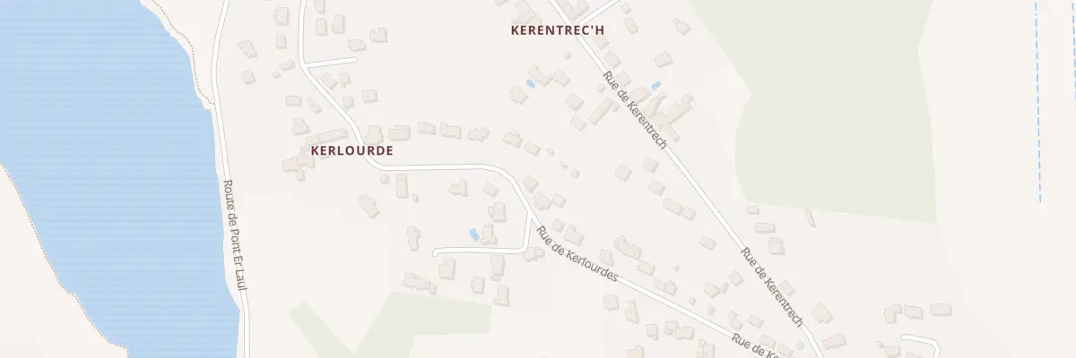 Plan du 48 Rue de Kerlourdes à Belz