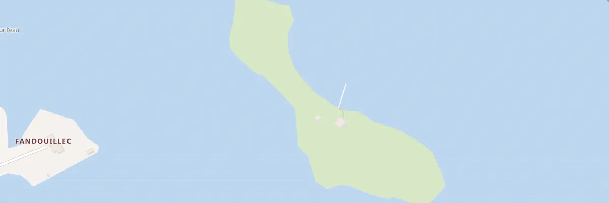 Plan du 6298 Ile de Fandouillec à Plouhinec