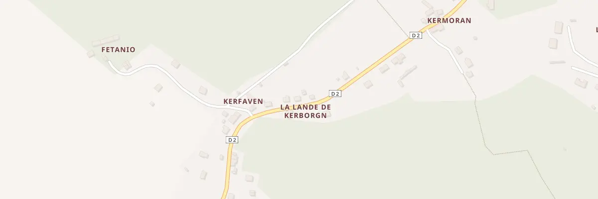 Plan du 5925 Rte de Plouay à Bubry