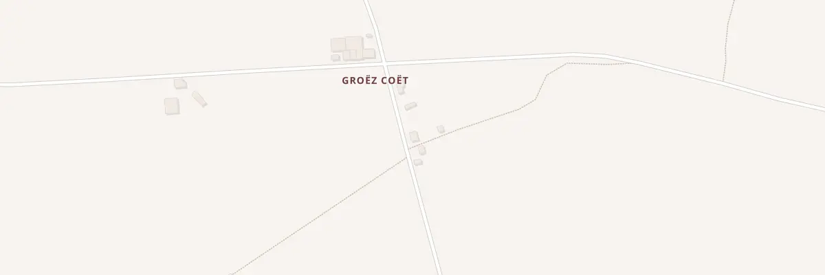 Plan du 3 Groes-Coet à Séglien