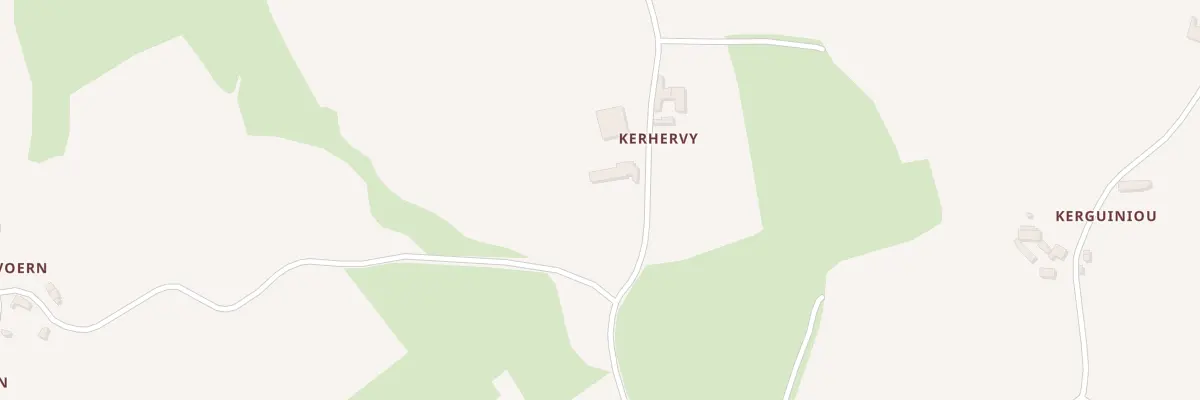 Plan du 5 Kerhervy à Trédarzec