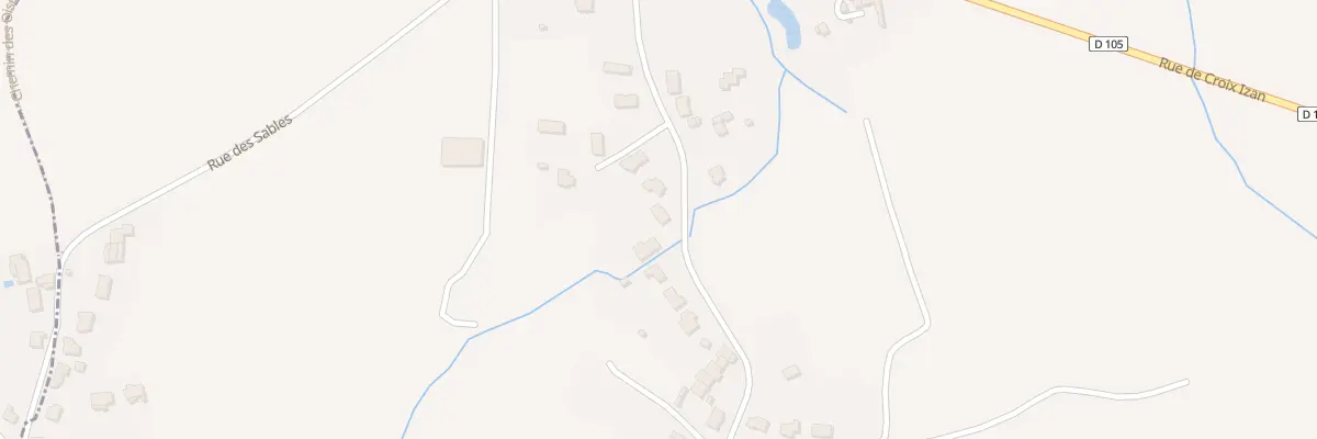 Plan du 20 Rte de Saint Germain à Erdeven