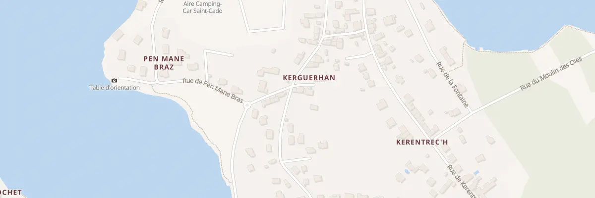 Plan du 84 Rue de Kerlourdes à Belz