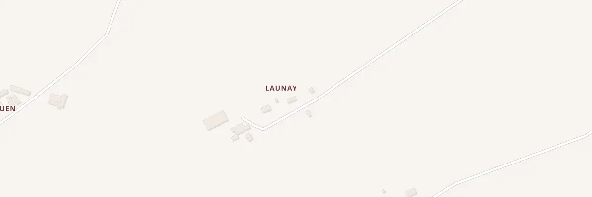 Plan du 1 Launay à Silfiac