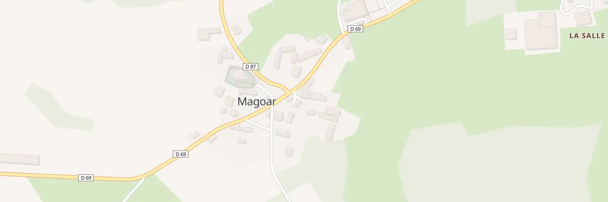 Plan du 5066 Au Bourg à Magoar