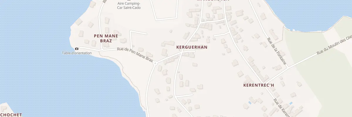 Plan du 79 Rue de Kerlourdes à Belz