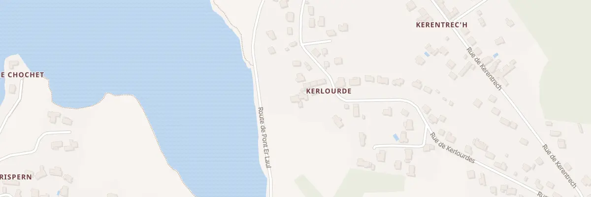 Plan du 49 Rue de Kerlourdes à Belz