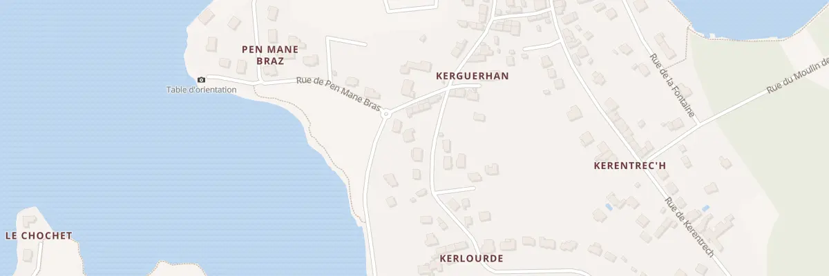 Plan du 73 Rue de Kerlourdes à Belz
