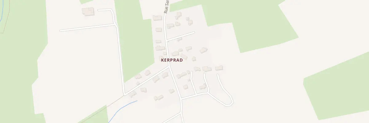 Plan du 5582 Kerprad à Bangor
