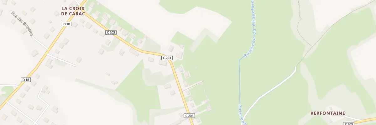 Plan du 35 Rue des Cytises à Locmalo