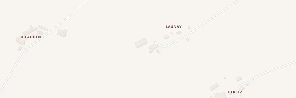 Plan du 3 Launay à Silfiac