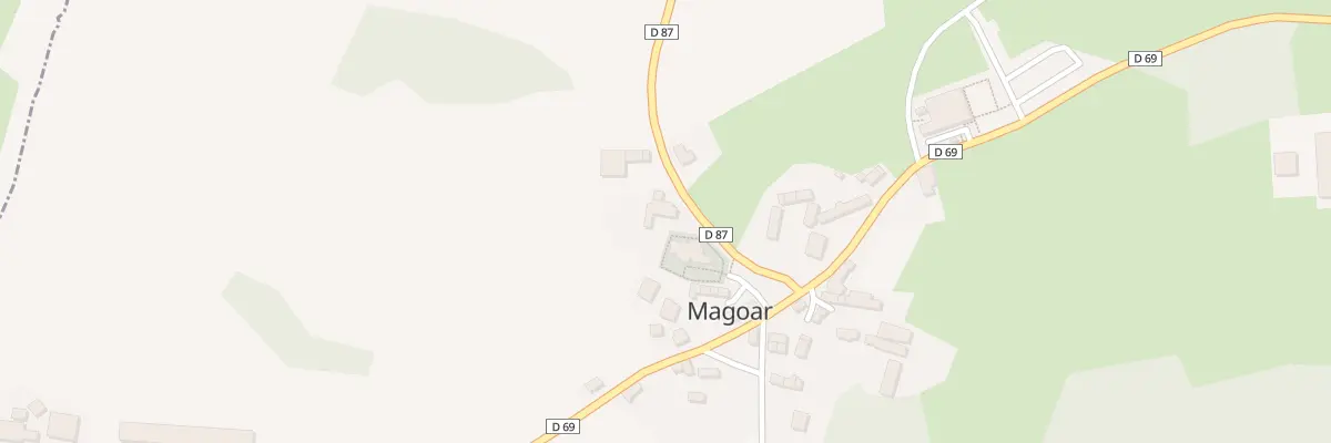 Plan du 5075 Au Bourg à Magoar