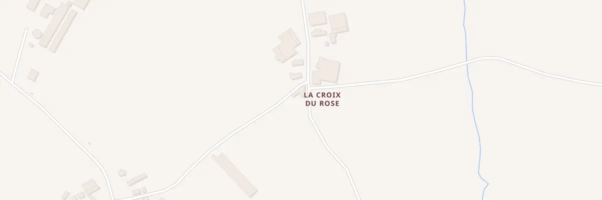 Plan du 3 La Croix du Rose à Silfiac