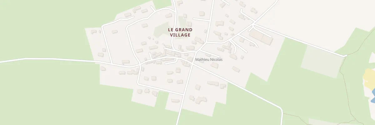 Plan du 5084 Le Grand Village à Bangor
