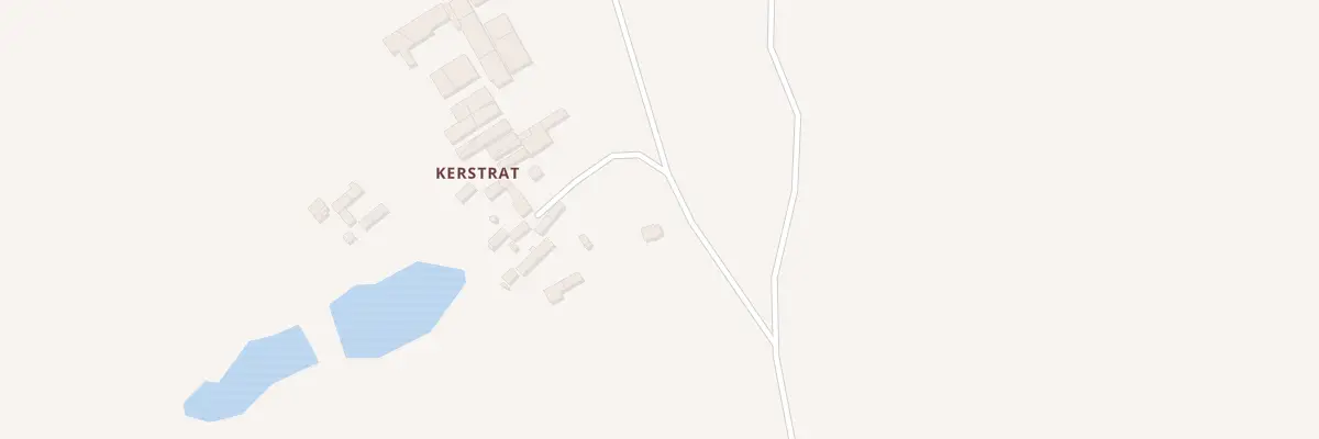 Plan du 12 Kerstrat à Séglien