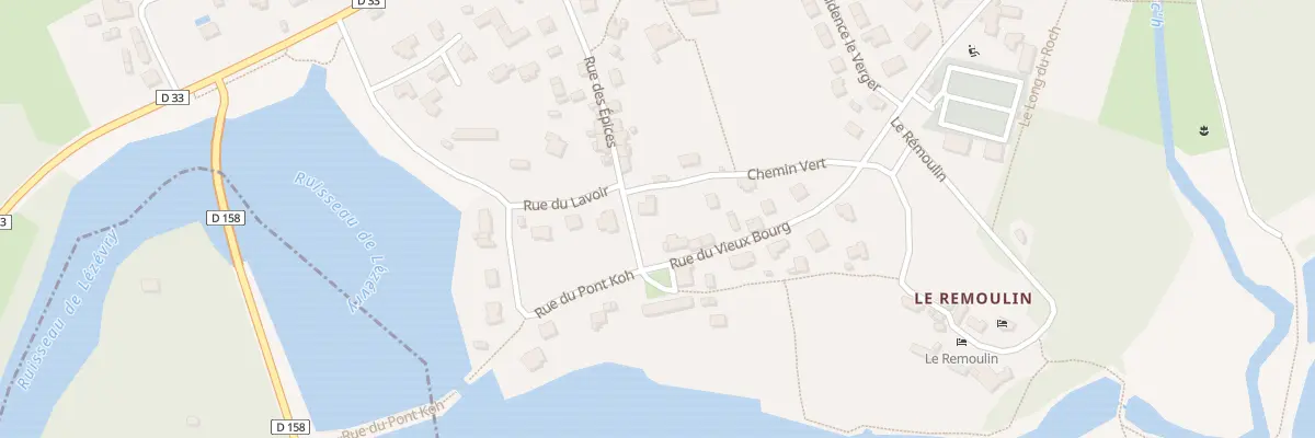 Plan du 20 Rue des Épices à Nostang