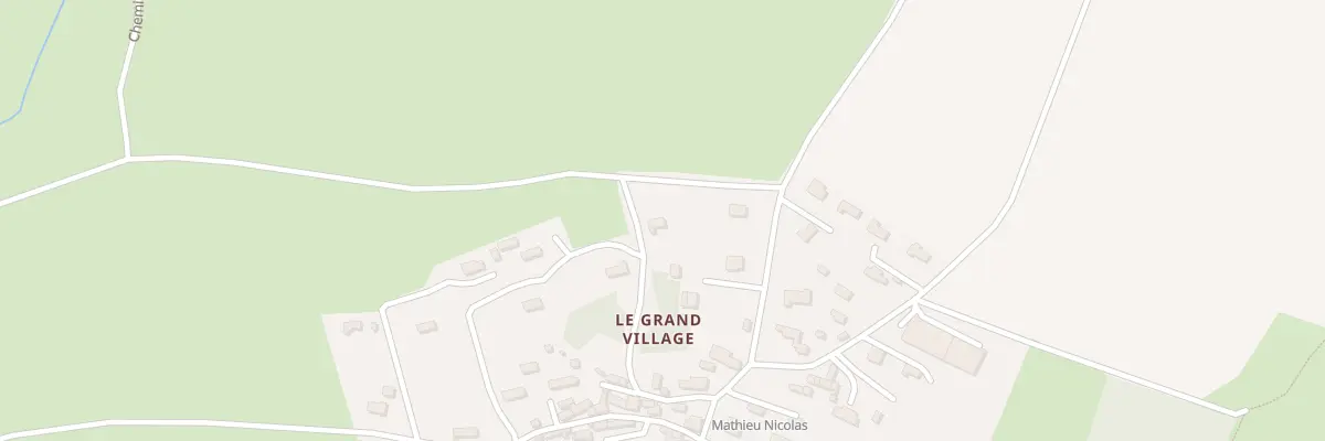 Plan du 5465 Le Grand Village à Bangor