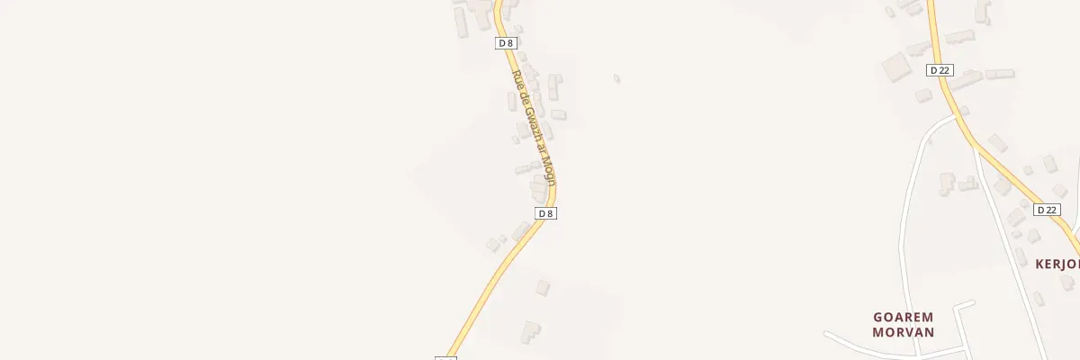 Plan du 42 Rue de Gwas Ar Mogn à Bourbriac