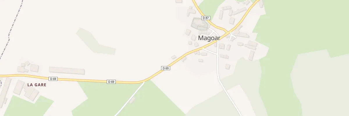 Plan du 5041 Au Bourg à Magoar