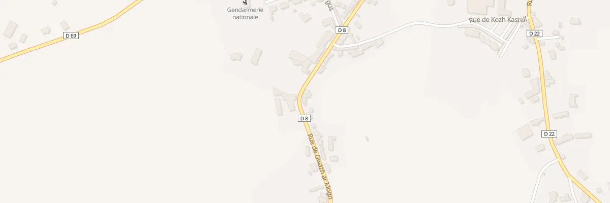 Plan du 41 Rue de Gwas Ar Mogn à Bourbriac