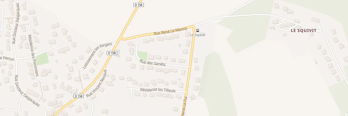 Plan du 7 Rue des Genêts à Brandérion