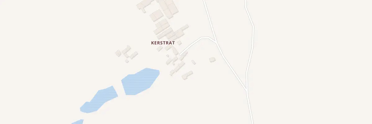 Plan du 10 Kerstrat à Séglien
