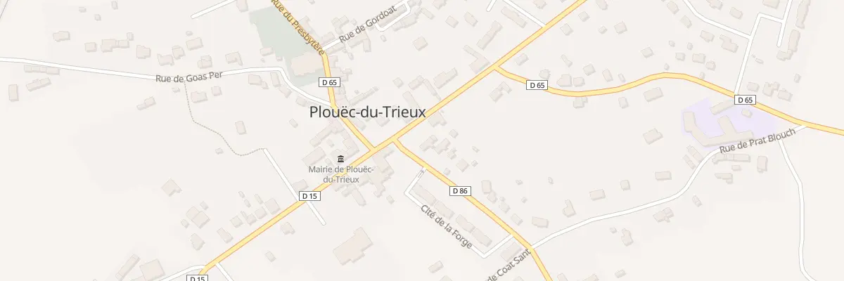 Plan du 1 Rue du Trieux à Plouëc-du-Trieux