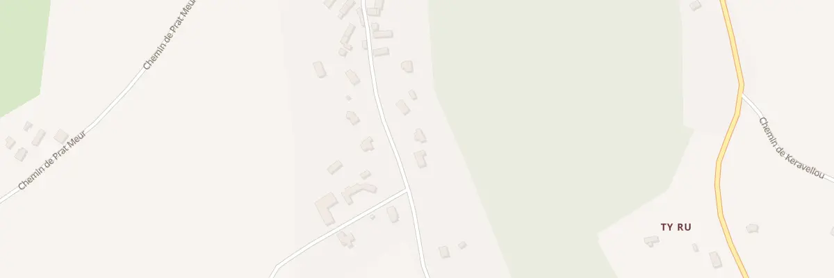 Plan du 5233 Rue de Tredran à Coadout