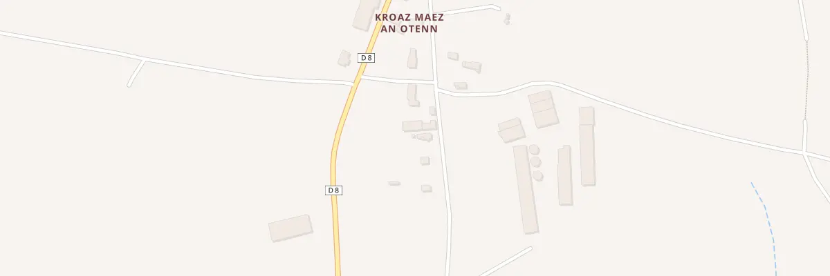 Plan du 10 Croas Mez An Oten à Bourbriac