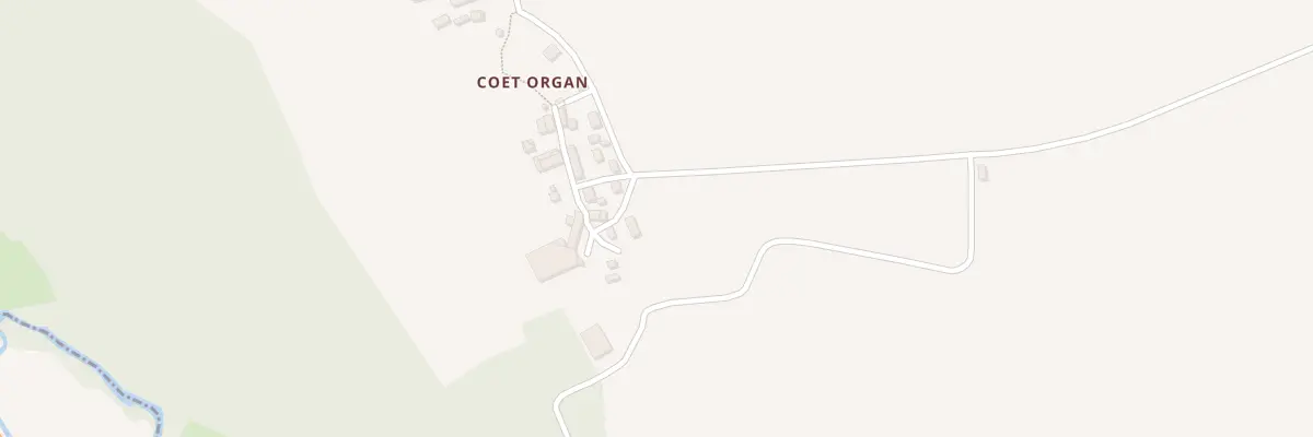 Plan du 1 Coet Organt à Quistinic