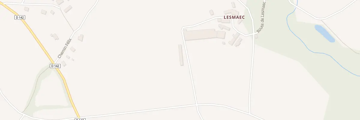 Plan du 5072 Lesmaec à Locmalo