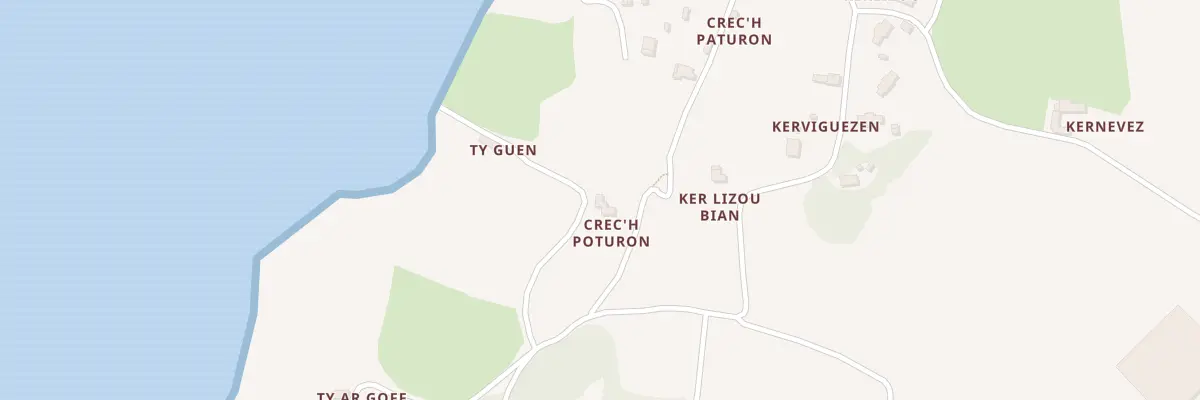 Plan du 5531 Poturon à Kerbors