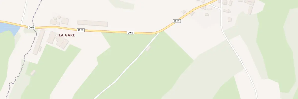 Plan du 5040 Au Bourg à Magoar