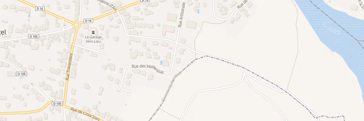 Plan du 3 Rue des Hortensias à Étel
