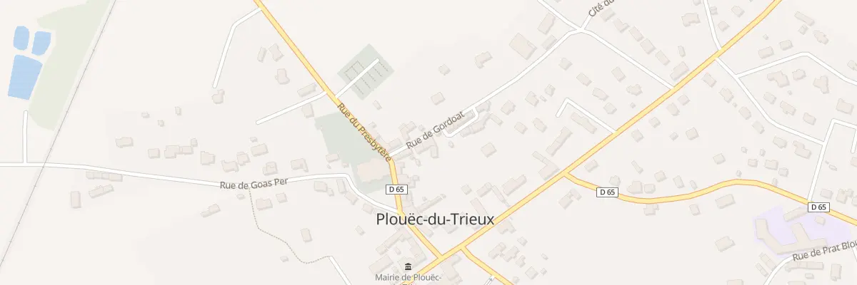 Plan du 3 Rue du Gardeot à Plouëc-du-Trieux