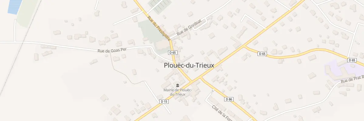 Plan du 7 Rue du Tregor à Plouëc-du-Trieux