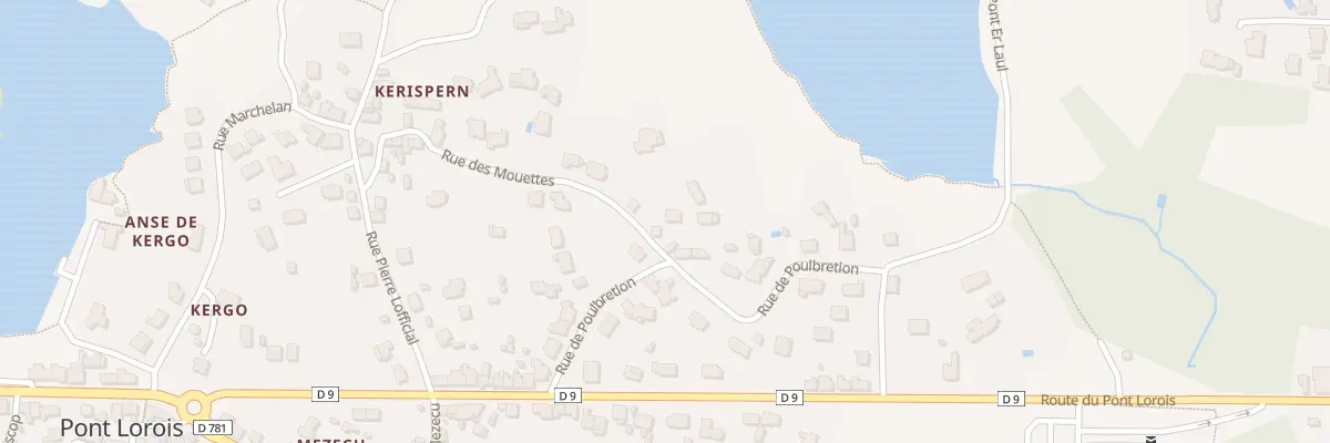 Plan du 4 Rue des Mouettes à Belz