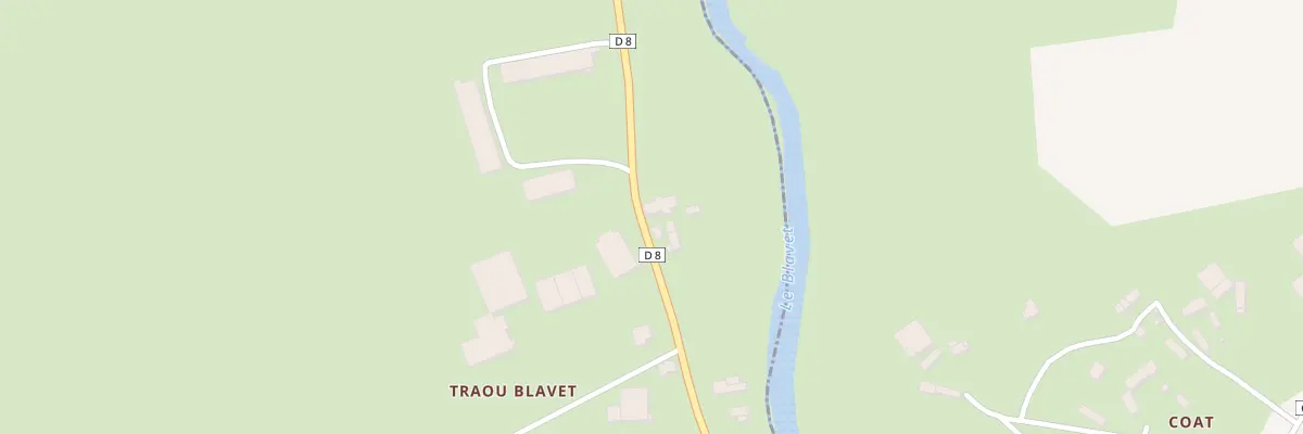 Plan du 5002 Traou Blavet à Gouarec