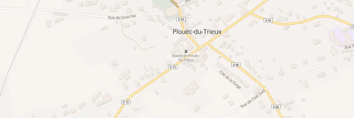 Plan du 7 Rue de la Mairie à Plouëc-du-Trieux