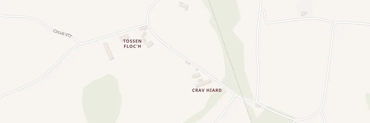 Plan du 2 Tossen Floch à Plouëc-du-Trieux