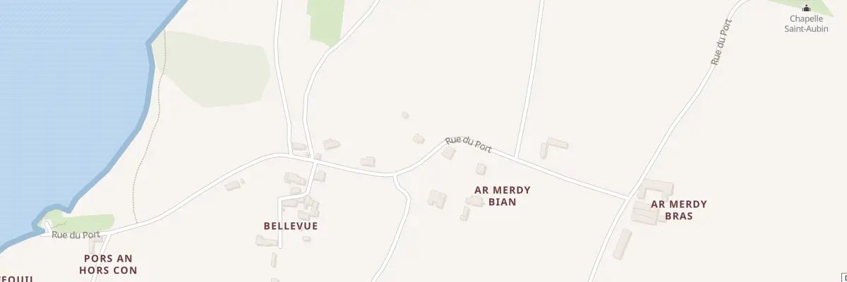 Plan du 8 Rue du Port à Kerbors