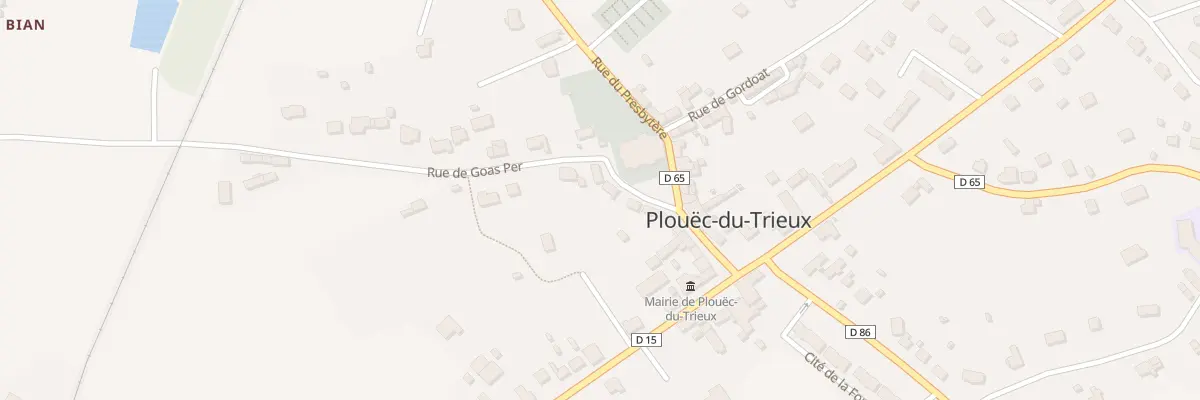 Plan du 6 Pl de l’Eglise à Plouëc-du-Trieux