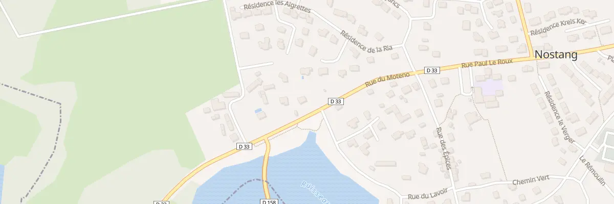 Plan du 5459 Le Moteno à Nostang