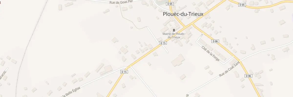 Plan du 15 Rue de la Mairie à Plouëc-du-Trieux