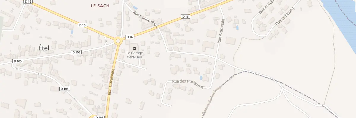 Plan du 12 Rue Crouzic à Étel