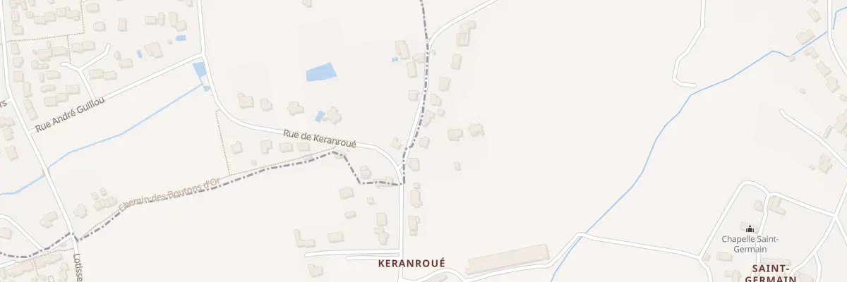 Plan du 5780 Keranroue à Erdeven