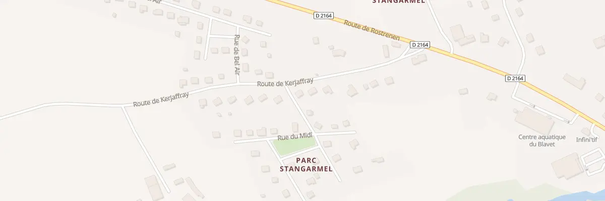 Plan du 1 Rue du Canal à Gouarec