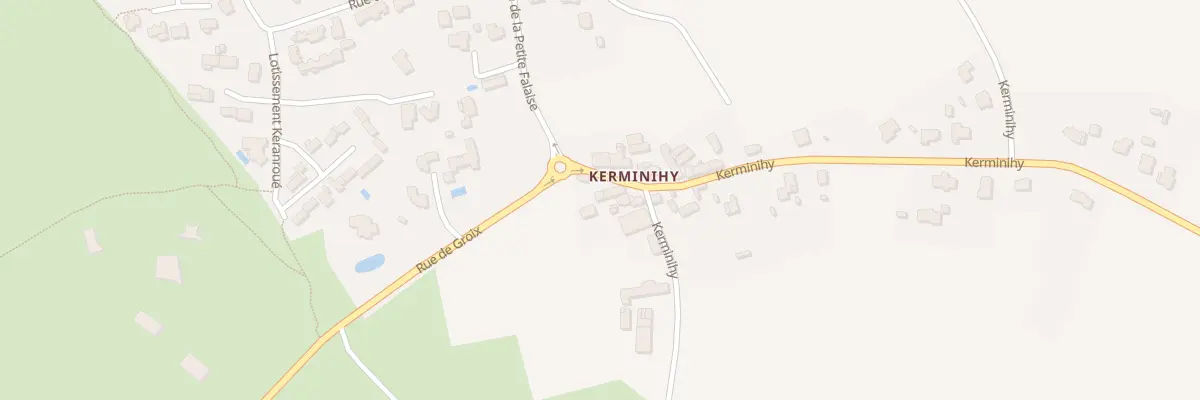 Plan du 6 Ham de Kerminihy à Erdeven
